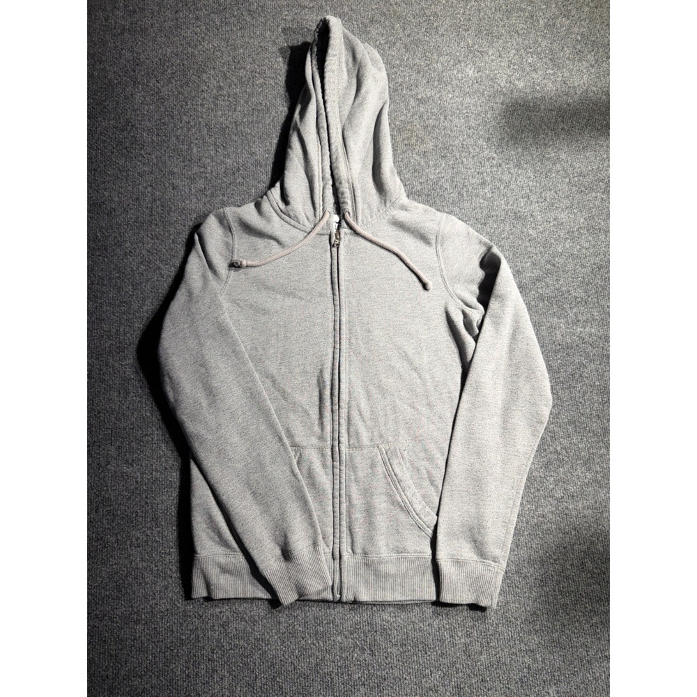 Hollister California Mens XS Heather Grey Full Zip Fleece Hoodie 352F2486